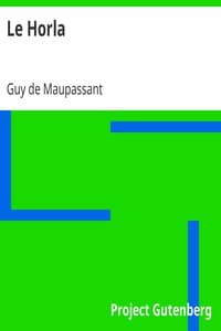 AI Voice AudioBook: Le Horla by Guy de Maupassant