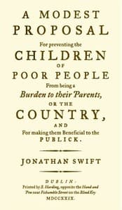 AI Voice AudioBook: A Modest Proposal by Jonathan Swift