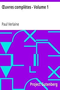 AI Voice AudioBook: Œuvres complètes - Volume 1 by Paul Verlaine