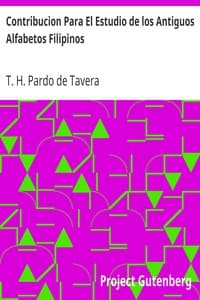 AI Voice AudioBook: Contribucion Para El Estudio de los Antiguos Alfabetos Filipinos by T. H. Pardo de Tavera