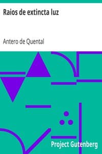 AI Voice AudioBook: Raios de extincta luz by Antero de Quental