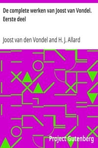 AI Voice AudioBook: De complete werken van Joost van Vondel. Eerste deel by Joost van den Vondel