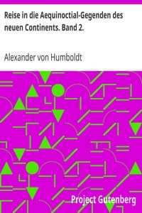 AI Voice AudioBook: Reise in die Aequinoctial-Gegenden des neuen Continents. Band 2. by Alexander von Humboldt