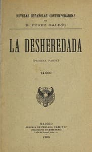 AI Voice AudioBook: La desheredada by Benito Pérez Galdós