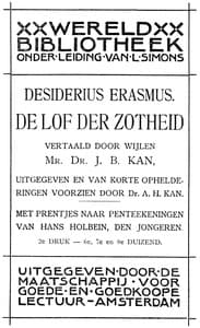 AI Voice AudioBook: De Lof der Zotheid by Desiderius Erasmus