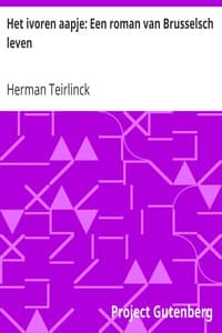 AI Voice AudioBook: Het ivoren aapje: Een roman van Brusselsch leven by Herman Teirlinck