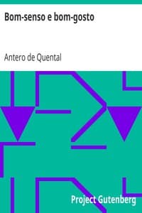 AI Voice AudioBook: Bom-senso e bom-gosto by Antero de Quental