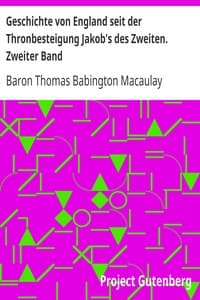 AI Voice AudioBook: Geschichte von England seit der Thronbesteigung Jakob's des Zweiten. Zweiter Band by Baron Thomas Babington Macaulay Macaulay