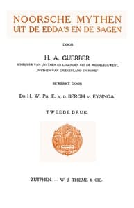 AI Voice AudioBook: Noorsche mythen uit de Edda's en de sagen by H. A. Guerber