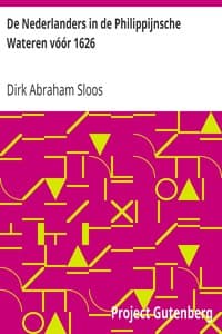 AI Voice AudioBook: De Nederlanders in de Philippijnsche Wateren vóór 1626 by Dirk Abraham Sloos