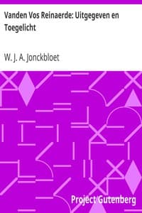 AI Voice AudioBook: Vanden Vos Reinaerde: Uitgegeven en Toegelicht by Unknown