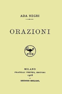 AI Voice AudioBook: Orazioni by Ada Negri