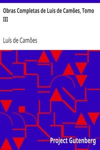 AI Voice AudioBook: Obras Completas de Luis de Camões, Tomo III by Luís de Camões