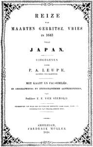 AI Voice AudioBook: Reize van Maarten Gerritsz. Vries in 1643 naar het Noorden en Oosten van Japan by Maarten Gerritszoon Vries