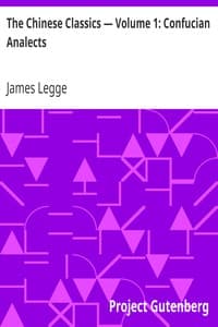 AI Voice AudioBook: The Chinese Classics — Volume 1: Confucian Analects by James Legge