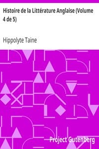 AI Voice AudioBook: Histoire de la Littérature Anglaise (Volume 4 de 5) by Hippolyte Taine