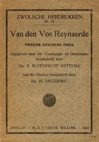 AI Voice AudioBook: Van den Vos Reynaerde by Unknown