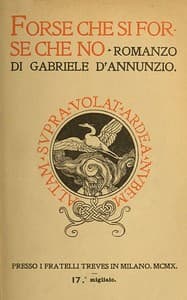 AI Voice AudioBook: Forse che sì forse che no by Gabriele D'Annunzio