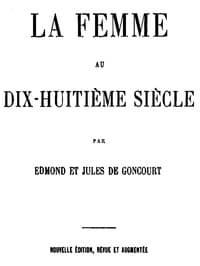 AI Voice AudioBook: La femme au dix-huitième siècle by Edmond de Goncourt
