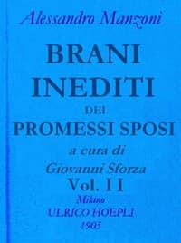 AI Voice AudioBook: Brani inediti dei Promessi Sposi, vol. 2 by Alessandro Manzoni
