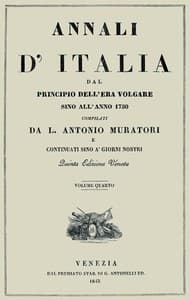 AI Voice AudioBook: Annali d'Italia, vol. 4 by Lodovico Antonio Muratori