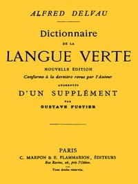 AI Voice AudioBook: Dictionnaire de la langue verte by Alfred Delvau