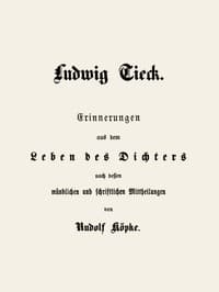 AI Voice AudioBook: Ludwig Tieck by Rudolf Köpke
