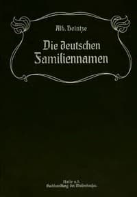 AI Voice AudioBook: Die Deutschen Familiennamen, geschichtlich, geographisch, sprachlich by Albert Heintze