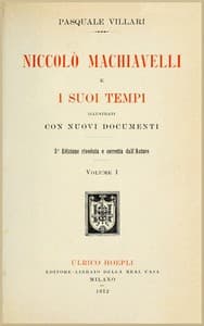 AI Voice AudioBook: Niccolò Machiavelli e i suoi tempi, vol. I by Pasquale Villari