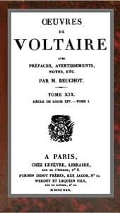 AI Voice AudioBook: Œuvres de Voltaire Tome XIX: Siècle de Louis XIV.—Tome I by Voltaire