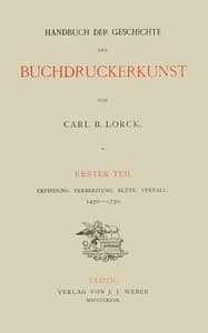 AI Voice AudioBook: Handbuch der Geschichte der Buchdruckerkunst. Erster Teil by Carl Berendt Lorck