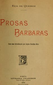 AI Voice AudioBook: Prosas barbaras by Eça de Queirós