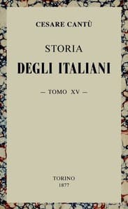 AI Voice AudioBook: Storia degli Italiani, vol. 15 (di 15) by Cesare Cantù