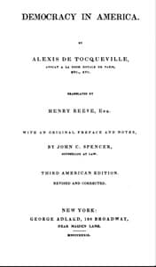 AI Voice AudioBook: Democracy in America — Volume 1 by Alexis de Tocqueville