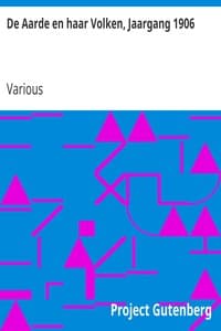 AI Voice AudioBook: De Aarde en haar Volken, Jaargang 1906 by Various