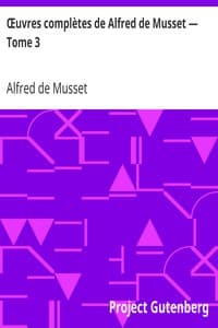 AI Voice AudioBook: Œuvres complètes de Alfred de Musset — Tome 3 by Alfred de Musset