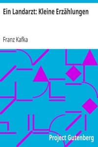 AI Voice AudioBook: Ein Landarzt: Kleine Erzählungen by Franz Kafka