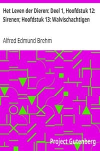 AI Voice AudioBook: Het Leven der Dieren: Deel 1, Hoofdstuk 12: Sirenen; Hoofdstuk 13: Walvischachtigen by Alfred Edmund Brehm