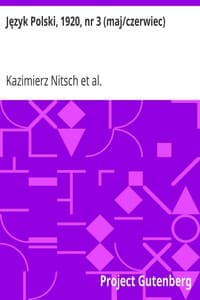 AI Voice AudioBook: Język Polski, 1920, nr 3 (maj/czerwiec) autorstwa Kazimierza Nitscha