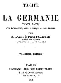 AI Voice AudioBook: La Germanie by Cornelius Tacitus