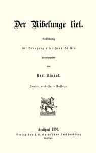 AI Voice AudioBook: Der Nibelunge liet by Unknown