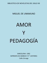 AI Voice AudioBook: Amor y Pedagogía by Miguel de Unamuno