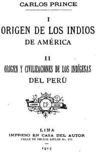 AI Voice AudioBook: I. Origen de los indios de América. II. Origen y civilizaciones de los indígenas del Perú. by Carlos Prince