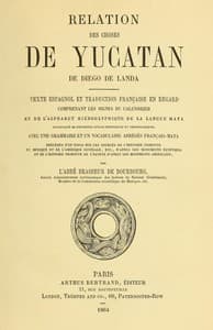 Livre audio IA : Relation des choses de Yucatan de Diego de Landa par Diego de Landa