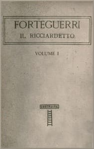 Audiolibro con Voce AI: Il Ricciardetto, vol. I di Niccolò Forteguerri