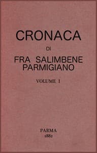 AI Voice AudioBook: Cronaca di Fra Salimbene parmigiano vol. I by da Parma Salimbene