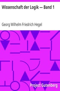 AI Voice AudioBook: Wissenschaft der Logik — Band 1 by Georg Wilhelm Friedrich Hegel