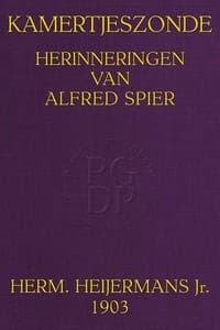AI Voice AudioBook: Kamertjeszonde - Herinneringen van Alfred Spier by Herman Heijermans