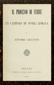 AI Voice AudioBook: Il processo di Verre - Un capitolo di storia romana by Ettore Ciccotti
