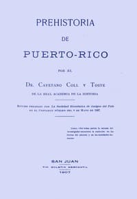 AI Voice AudioBook: Prehistoria de Puerto-Rico by Cayetano Coll y Toste